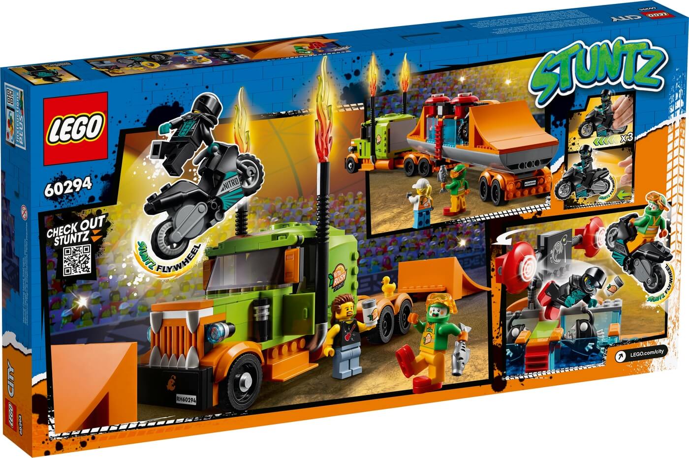Espectaculo Acrobatico Camion STUNTZ ( Lego 60294 ) imagen f