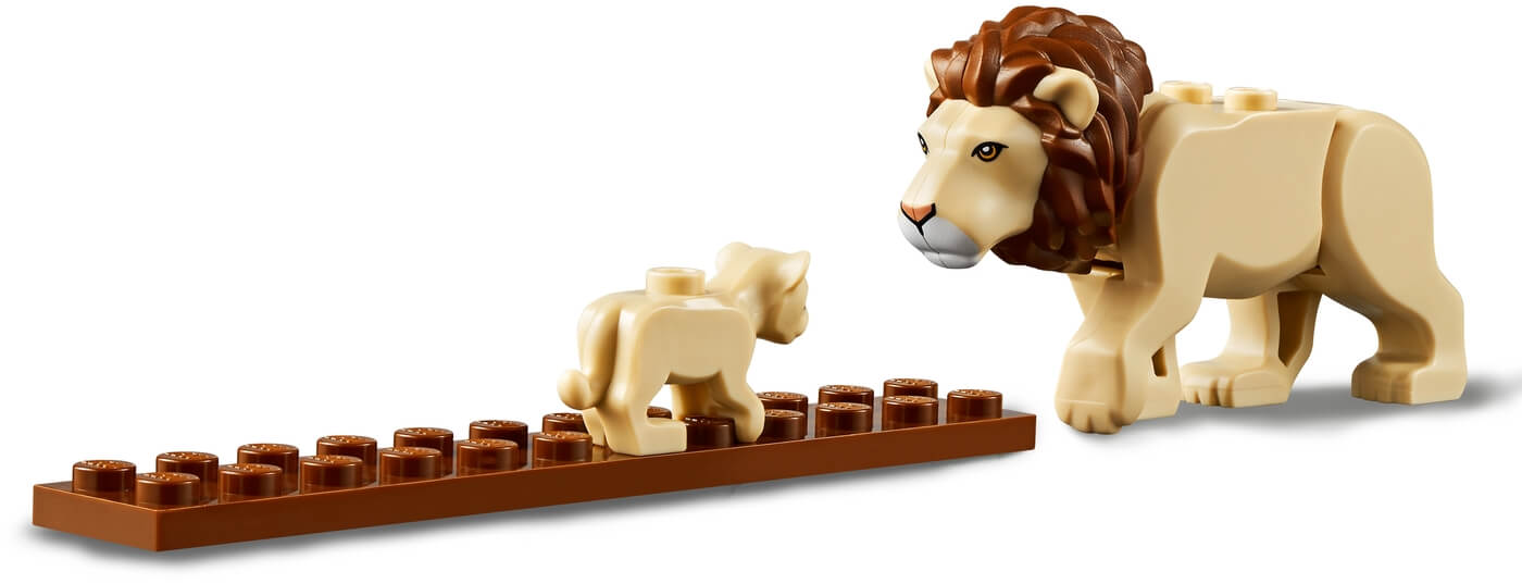 Todoterreno Rescate de la Fauna Salvaje  ( Lego 60301 ) imagen f