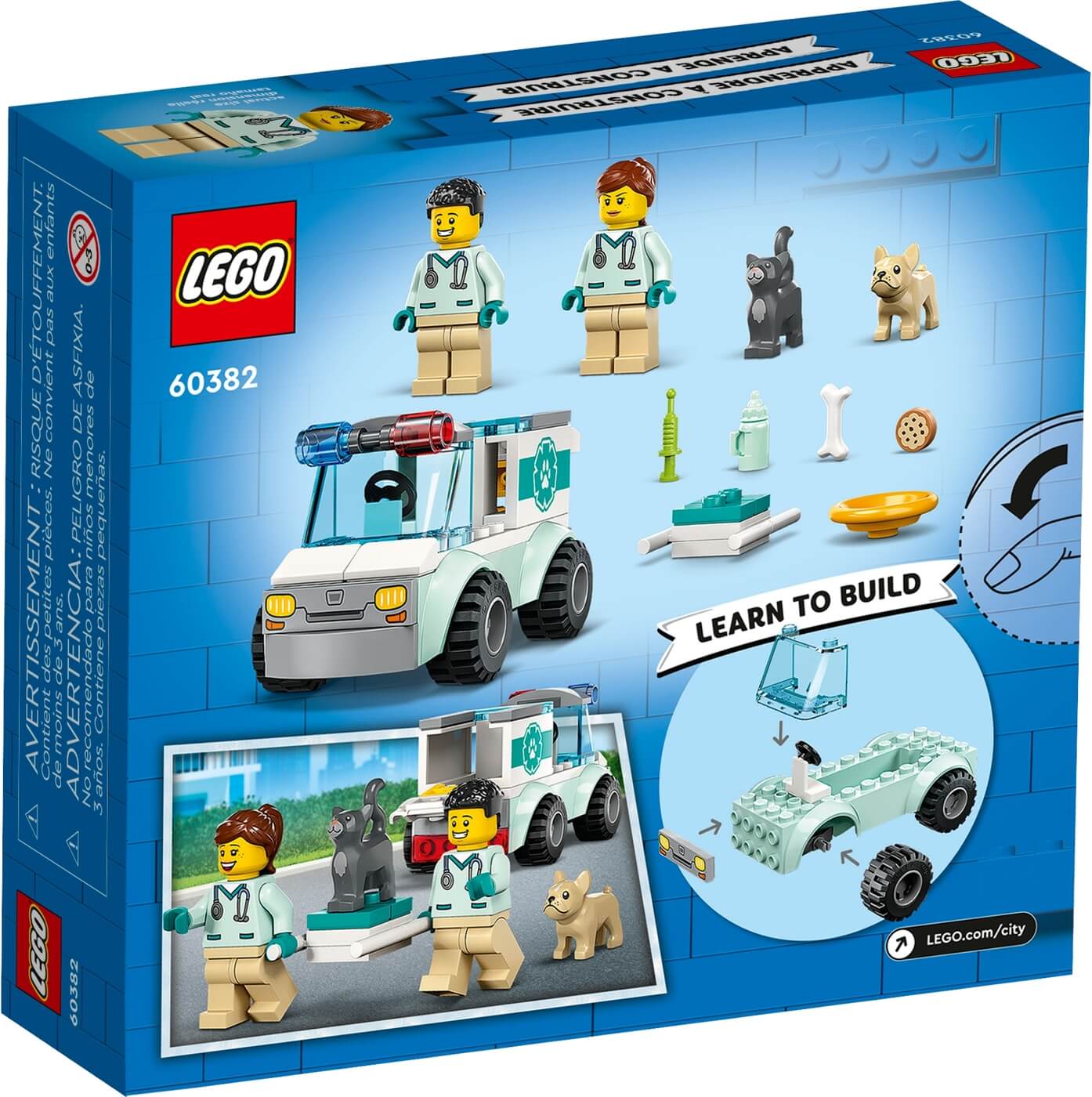Furgoneta Vetarinaria de Rescate ( Lego 60382 ) imagen f