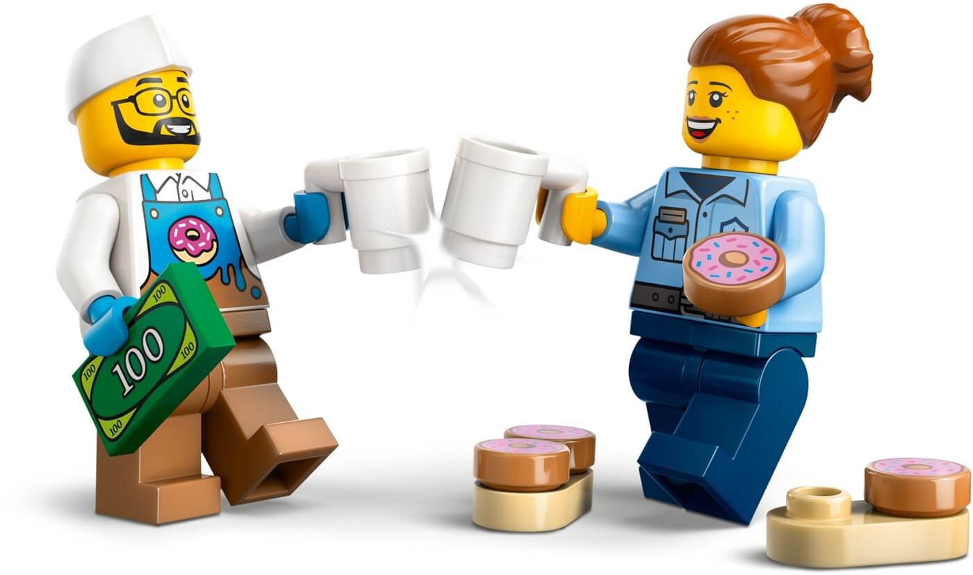 Camion de Donuts ( Lego 60452 ) imagen b