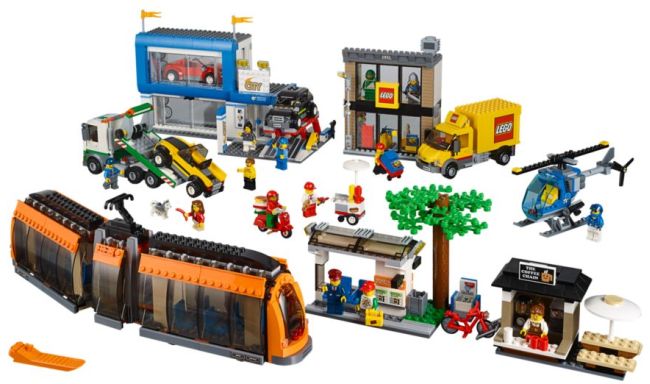 Plaza de la Ciudad ( Lego 60097 ) imagen a
