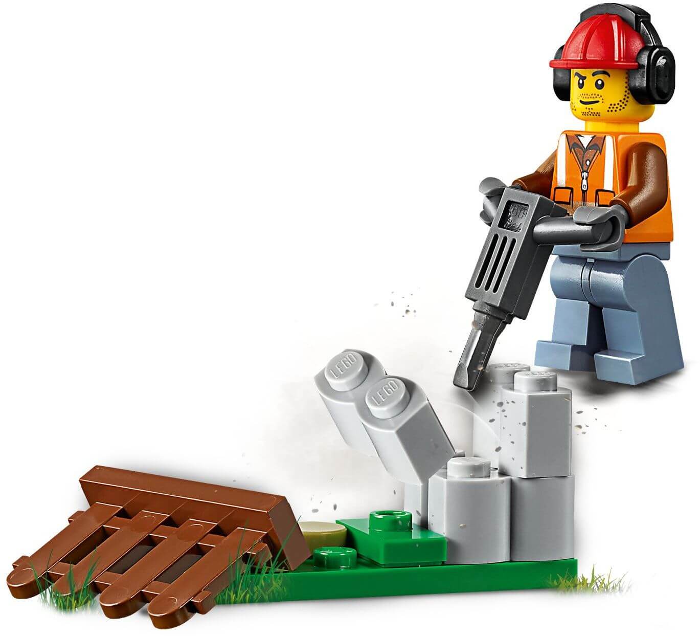 Retrocargadora construcción ( Lego 60219 ) imagen c