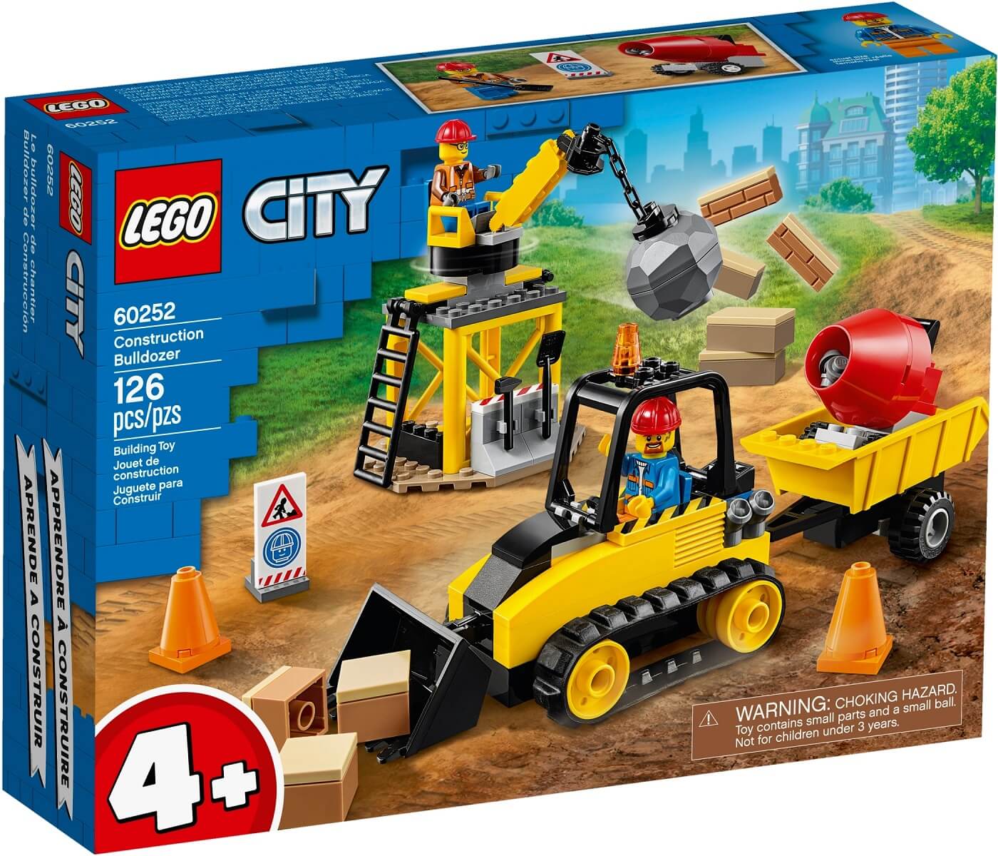 Buldocer de Construccion ( Lego 60252 ) imagen e