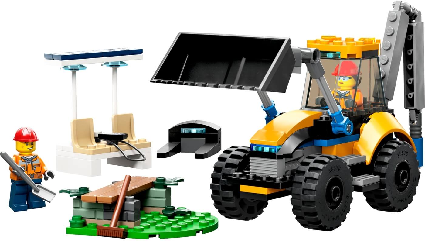 Excavadora Obra ( Lego 60385 ) imagen a
