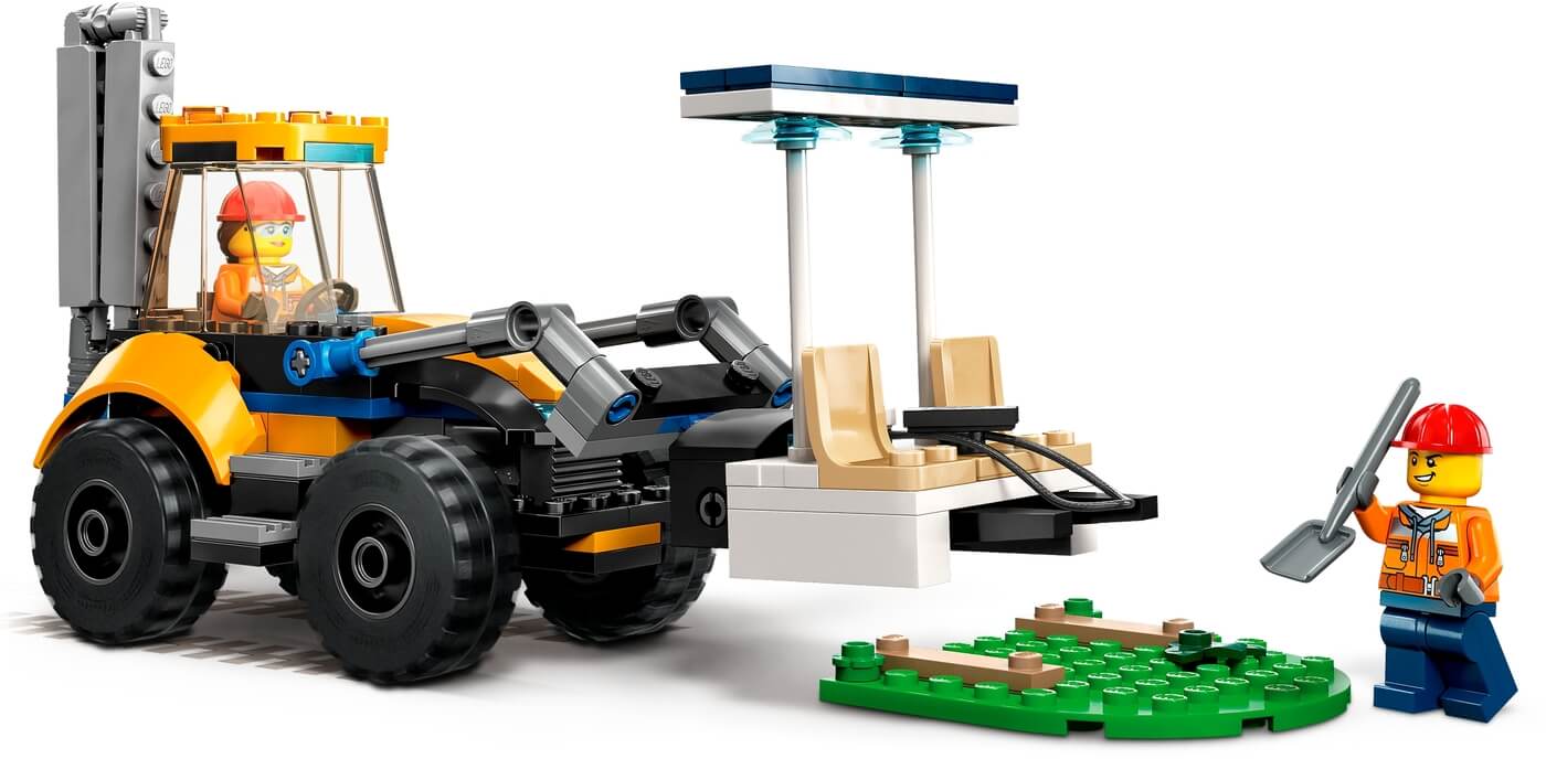 Excavadora Obra ( Lego 60385 ) imagen c