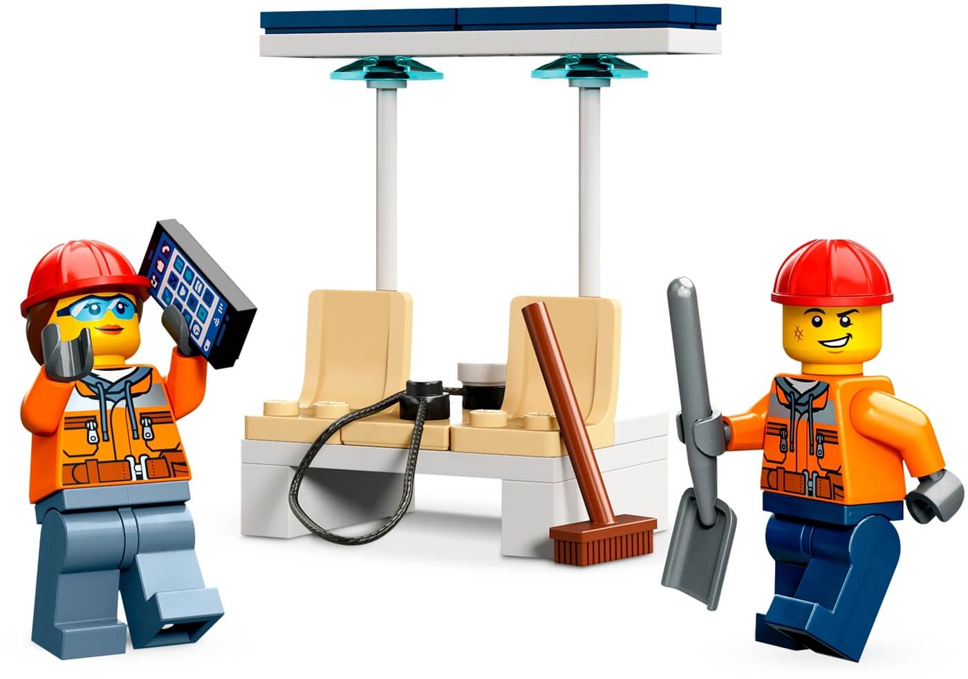 Excavadora Obra ( Lego 60385 ) imagen f