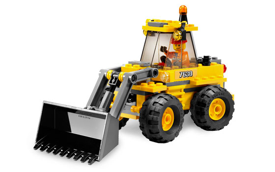 Tractor con Pala Cargadora ( Lego 7630 ) imagen a