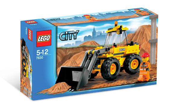 Tractor con Pala Cargadora ( Lego 7630 ) imagen b