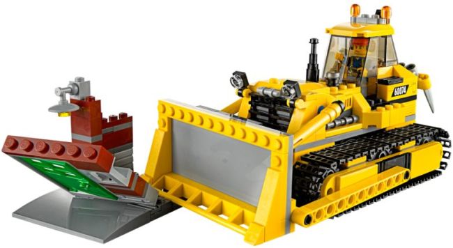 Bulldozer ( Lego 60074 ) imagen b