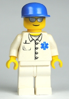 Ambulancia con enfermero ( Lego 7890 ) imagen b