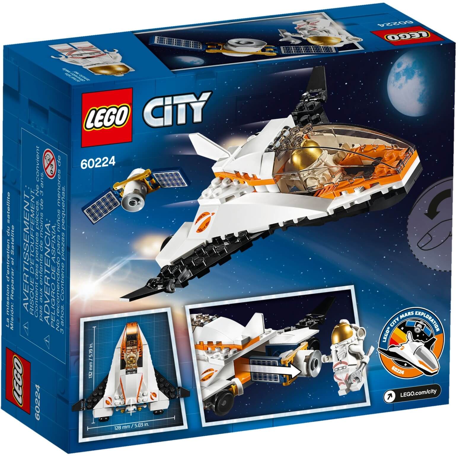 Mision Reparar el Satelite ( Lego 60224 ) imagen c