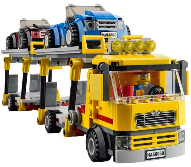 Camión de Transporte de Coches ( Lego 60060 ) imagen b