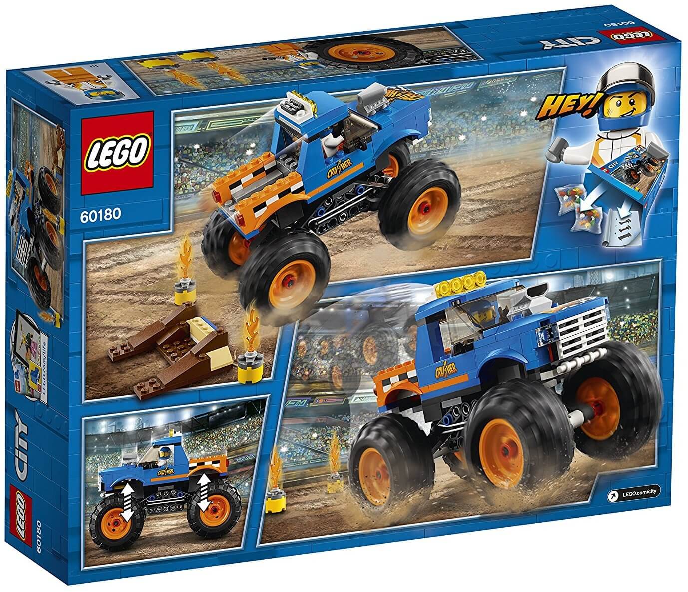 Camión Monstruo ( Lego 60180 ) imagen d