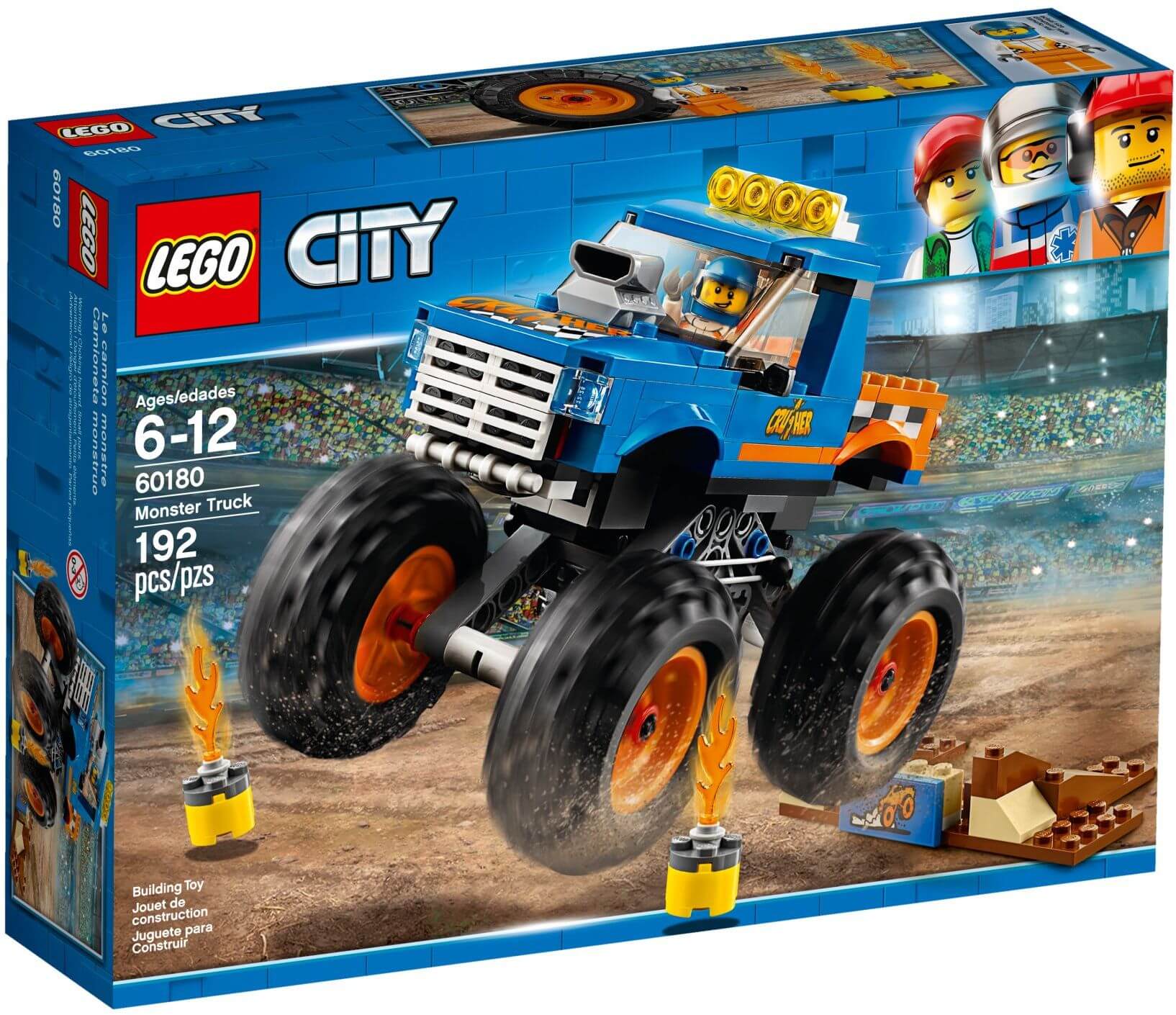 Camión Monstruo ( Lego 60180 ) imagen e