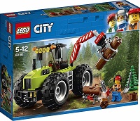 Tractor forestal