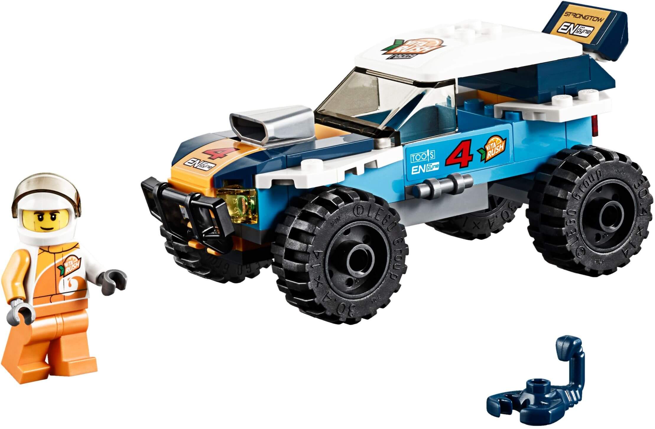 Coche de Rally del Desierto ( Lego 60218 ) imagen a