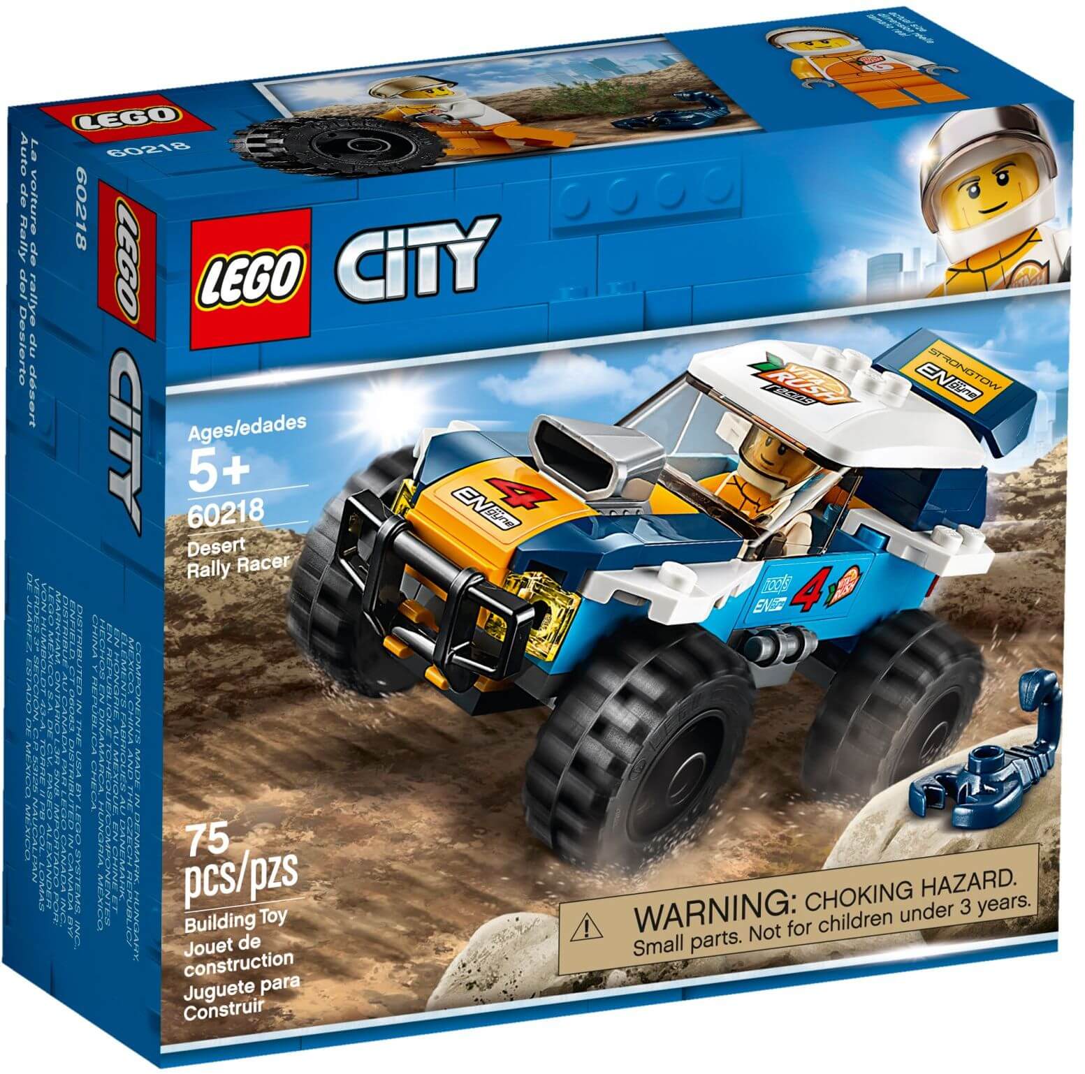 Coche de Rally del Desierto ( Lego 60218 ) imagen d