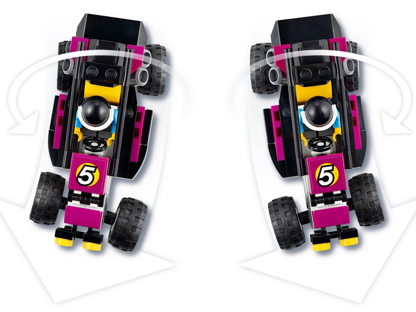 Furgoneta Transporte Buggy Carreras ( Lego 60288 ) imagen f