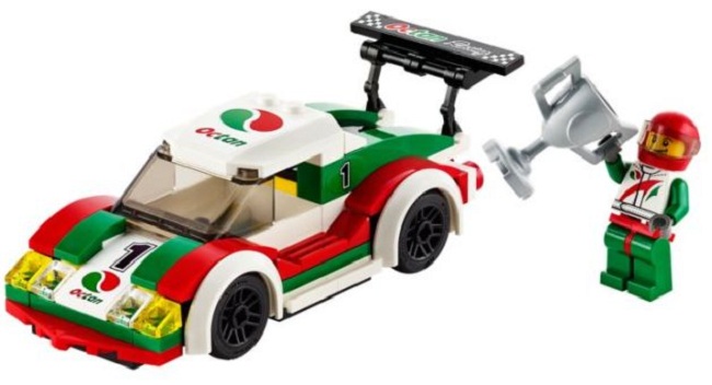 coche de carreras lego