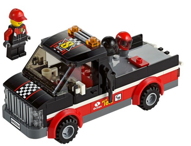 Transporte de la Moto de Carreras ( Lego 60084 ) imagen b
