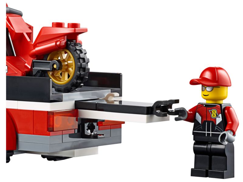 Transporte de la Moto de Carreras ( Lego 60084 ) imagen c