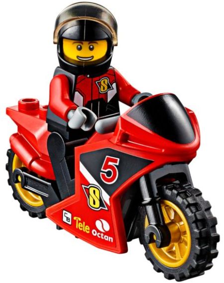 Transporte de la Moto de Carreras ( Lego 60084 ) imagen f