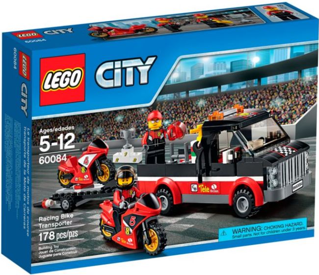 Transporte de la Moto de Carreras ( Lego 60084 ) imagen g