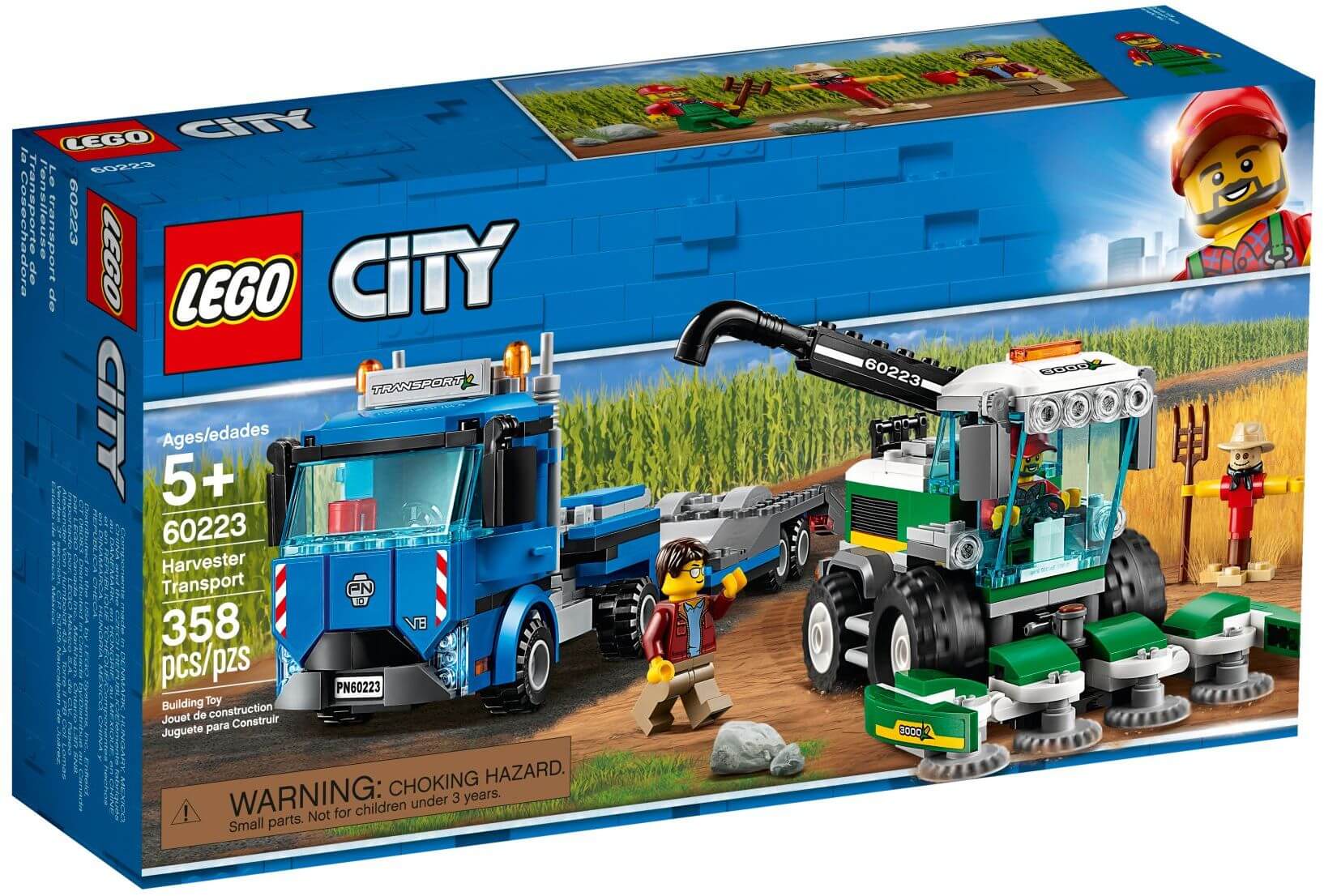Transporte de la Cosechadora ( Lego 60223 ) imagen f