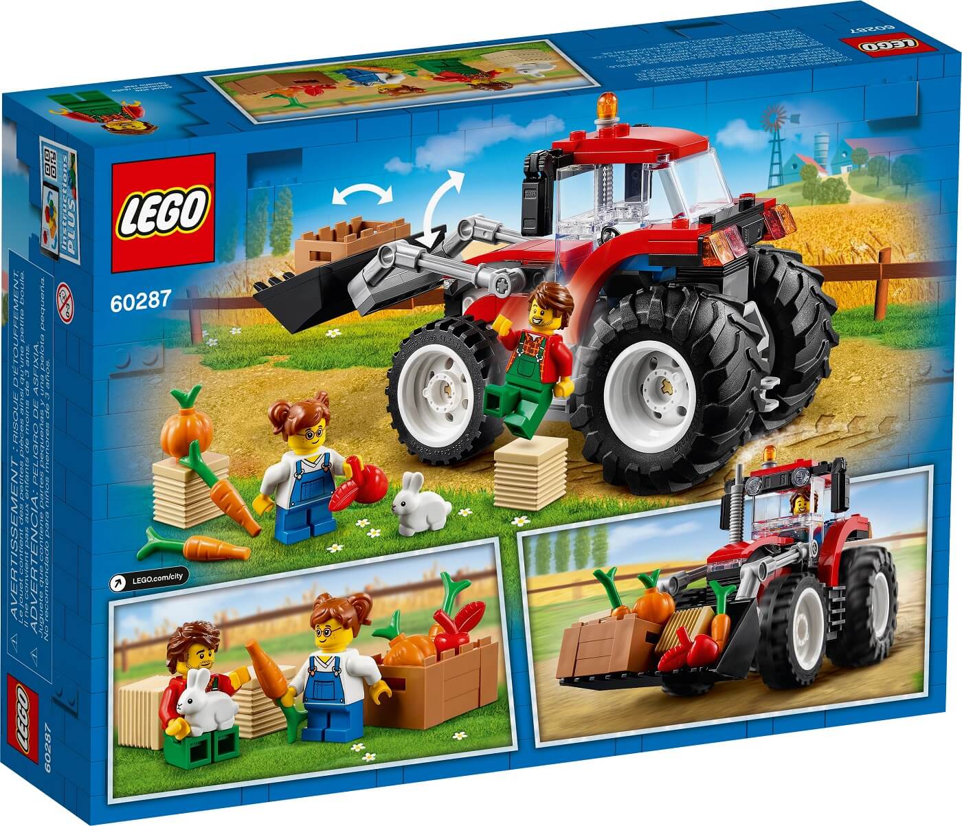 Tractor granja ( Lego 60287 ) imagen g