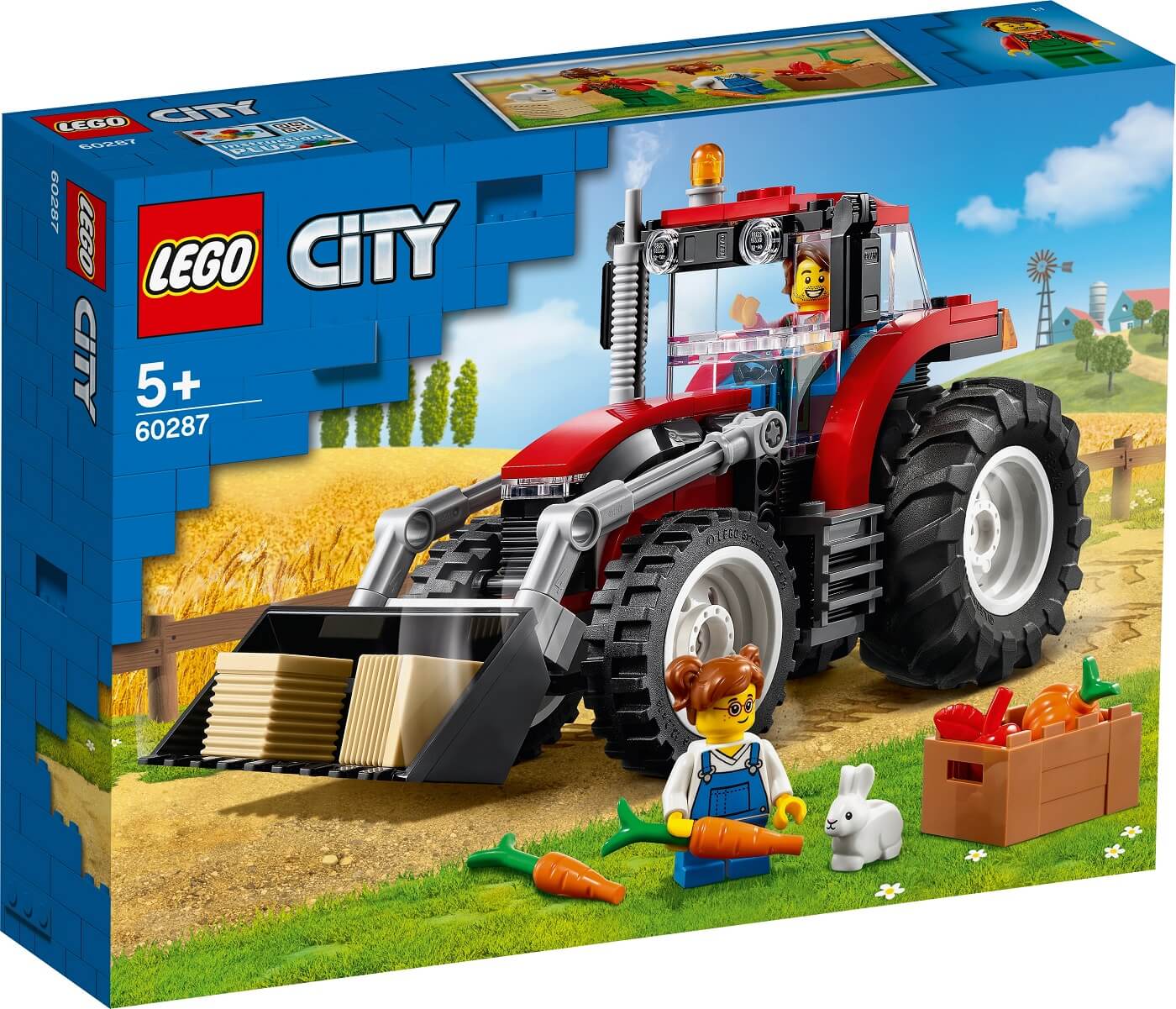 Lego Tractor granja Lego 60287 Juguetes Juguetodo