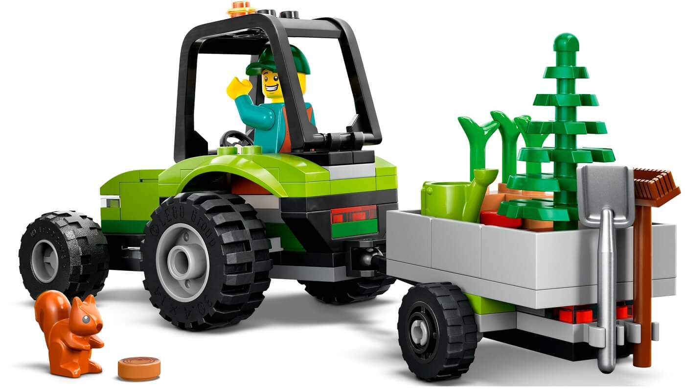 Tractor Forestal Ligero ( Lego 60390 ) imagen b