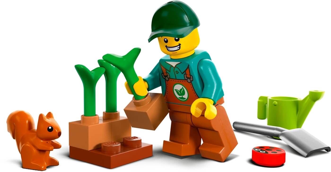 Tractor Forestal Ligero ( Lego 60390 ) imagen d