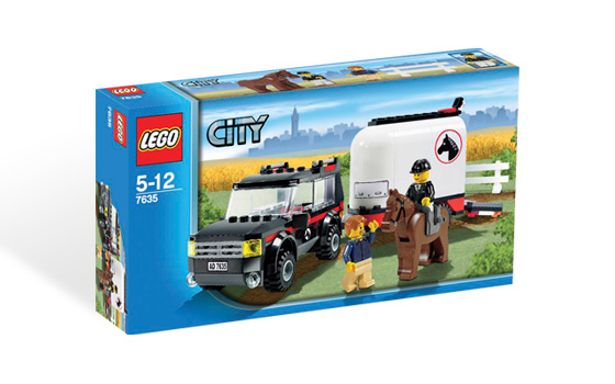 4x4 con Remolque para Caballos ( Lego 7635 ) imagen e