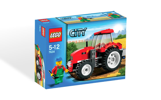 Tractor y conductor ( Lego 7634 ) imagen b