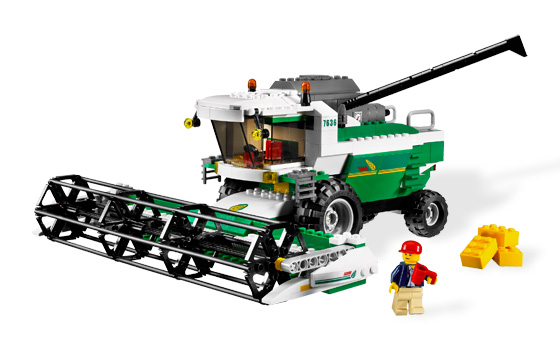 Cosechadora verde ( Lego 7636 ) imagen a