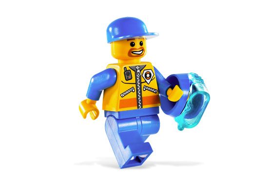 4x4 del Guardacostas y Moto Acuática ( Lego 7737 ) imagen d