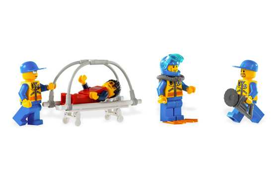 Barco de Patrulla de Guardacostas y Faro ( Lego 7739 ) imagen c
