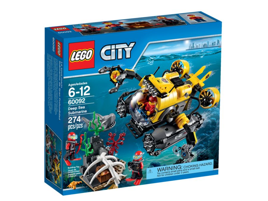 Submarino de Gran Profundidad ( Lego 60092 ) imagen e