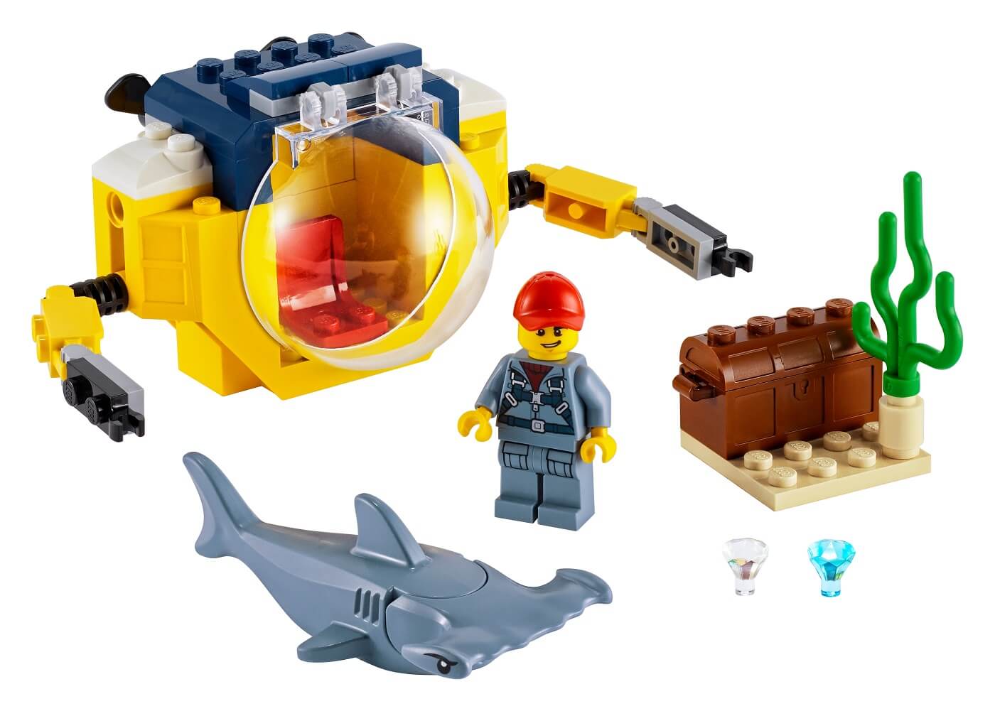 Minisubmarino Oceanico ( Lego 60263 ) imagen a