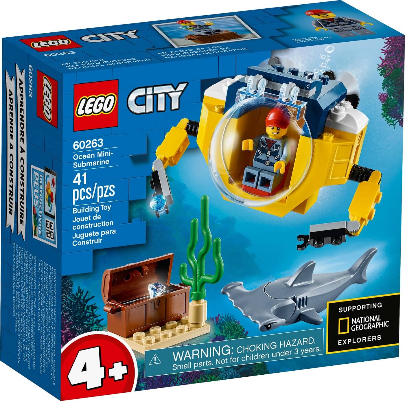 Minisubmarino Oceanico ( Lego 60263 ) imagen e