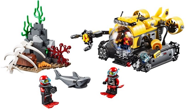Submarino de Gran Profundidad ( Lego 60092 ) imagen a