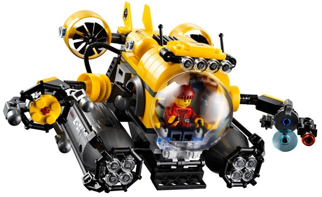 Submarino de Gran Profundidad ( Lego 60092 ) imagen b