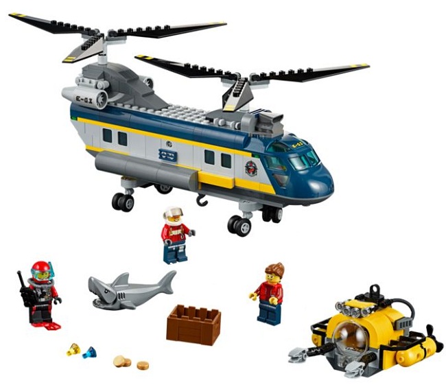Helicóptero de Exploración Submarina ( Lego 60093 ) imagen a