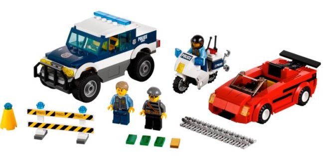 Persecución a Toda Velocidad ( Lego 60007 ) imagen a