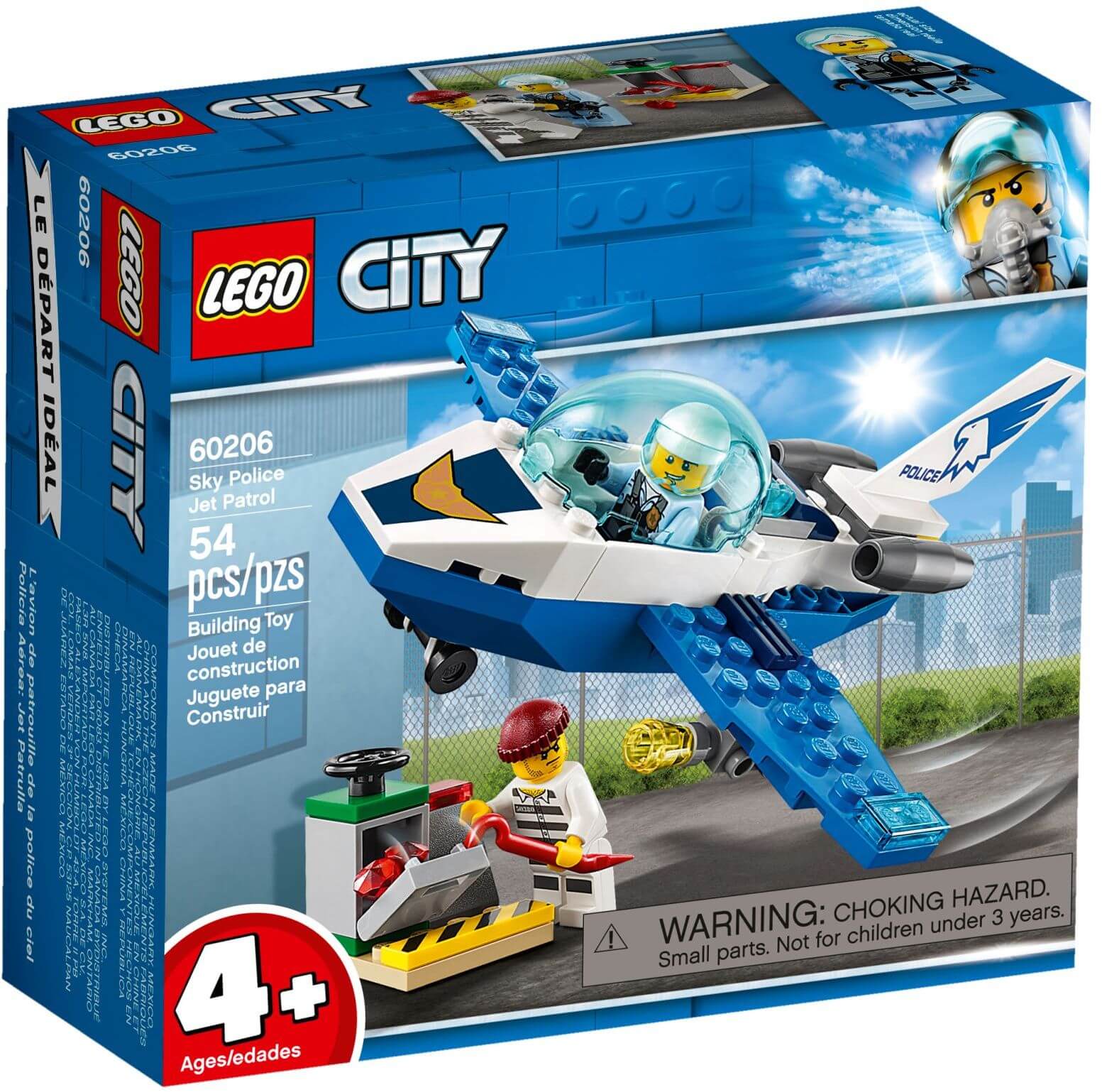 Jet patrulla ( Lego 60206 ) imagen e