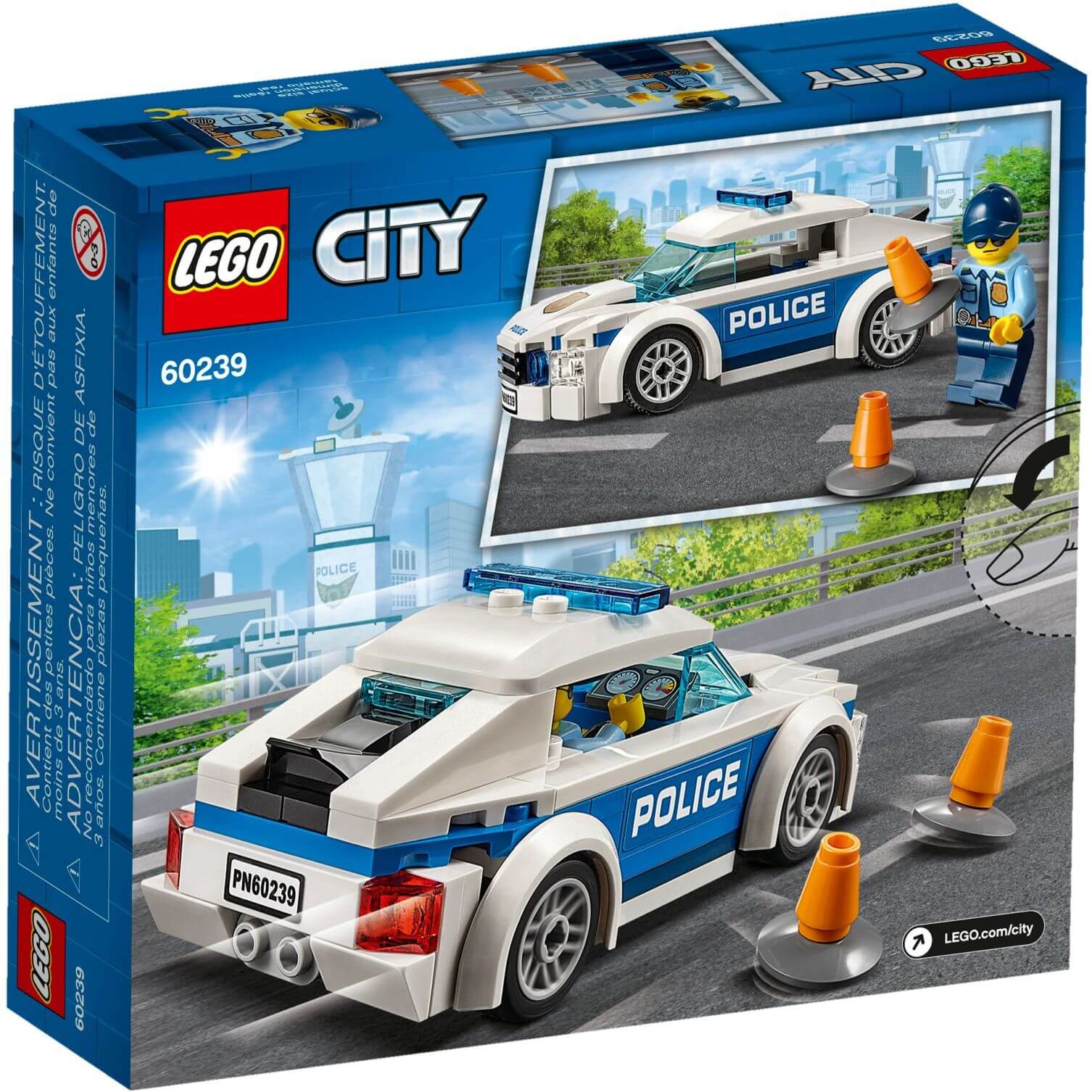 Coche Patrulla de la Policia ( Lego 60239 ) imagen c
