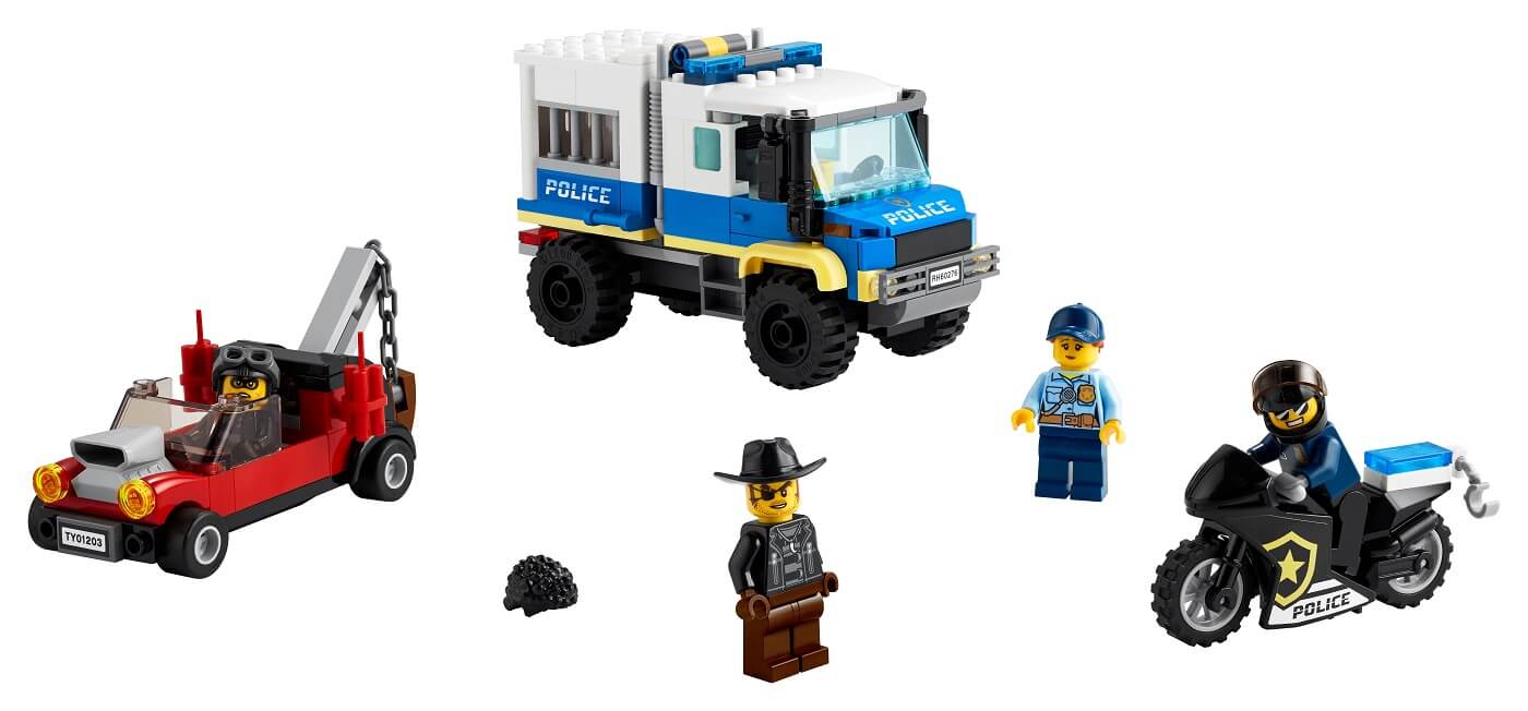 Transporte de Prisioneros de Policia ( Lego 60276 ) imagen a
