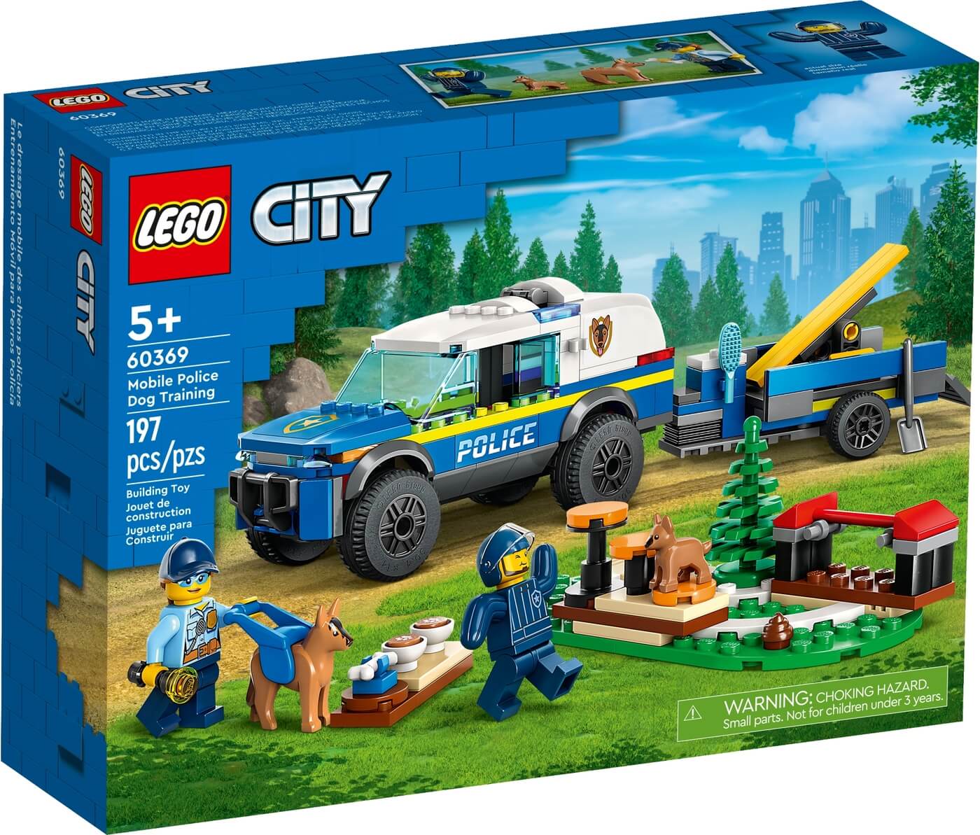 Entrenamiento Movil para Perros Policia ( Lego 60369 ) imagen g
