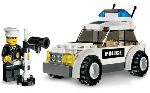 Coche de Policía ( Lego 7236 ) imagen a