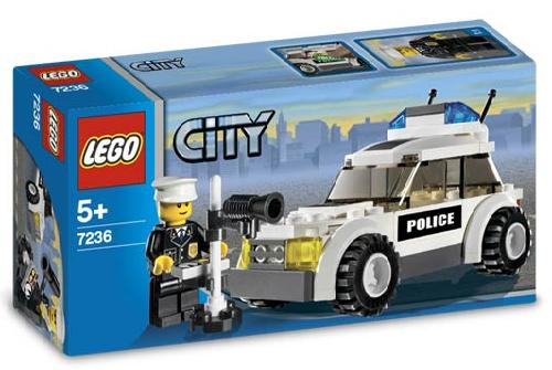 Coche de Policía ( Lego 7236 ) imagen b